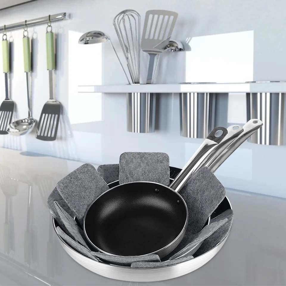 Lot De 9 Protecteurs De Casseroles Et Poêles, Séparateurs De