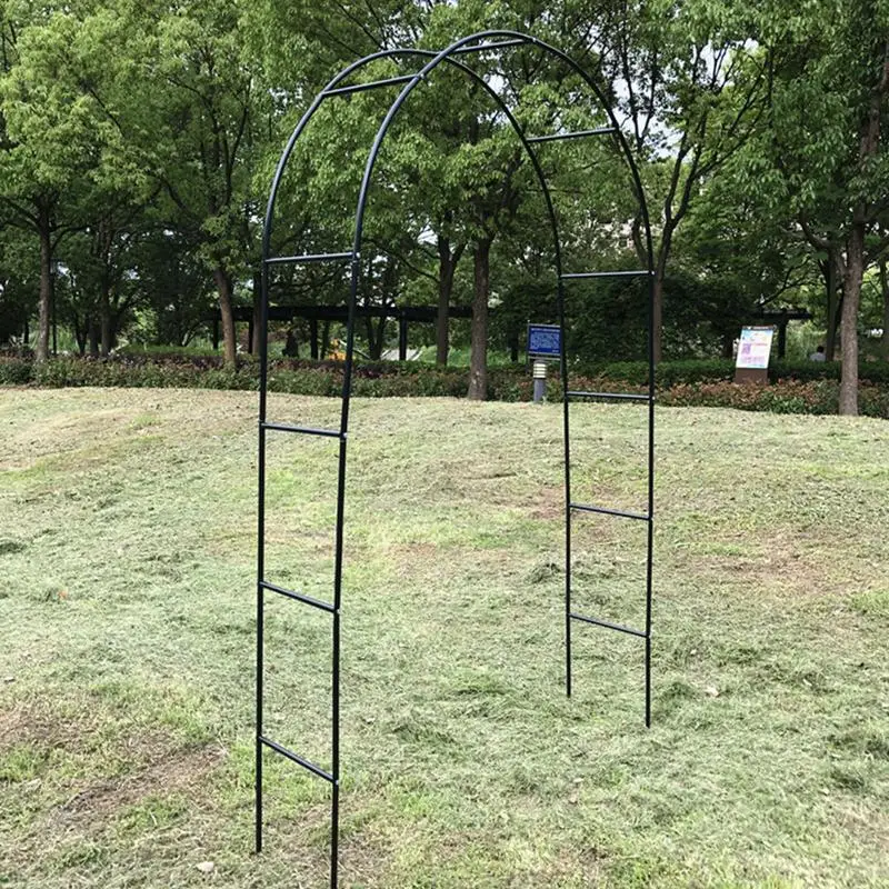 Metal Wedding Arch Stand Garden Climbing Plant Support Trellis Easy Assembly Rose Gates Balloon Archway Party Decoration Supply wedding arch stand,wedding arch set,party arch set