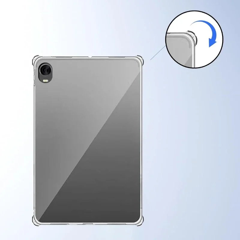 Clear TPU Back Cover with Shockproof Airbags