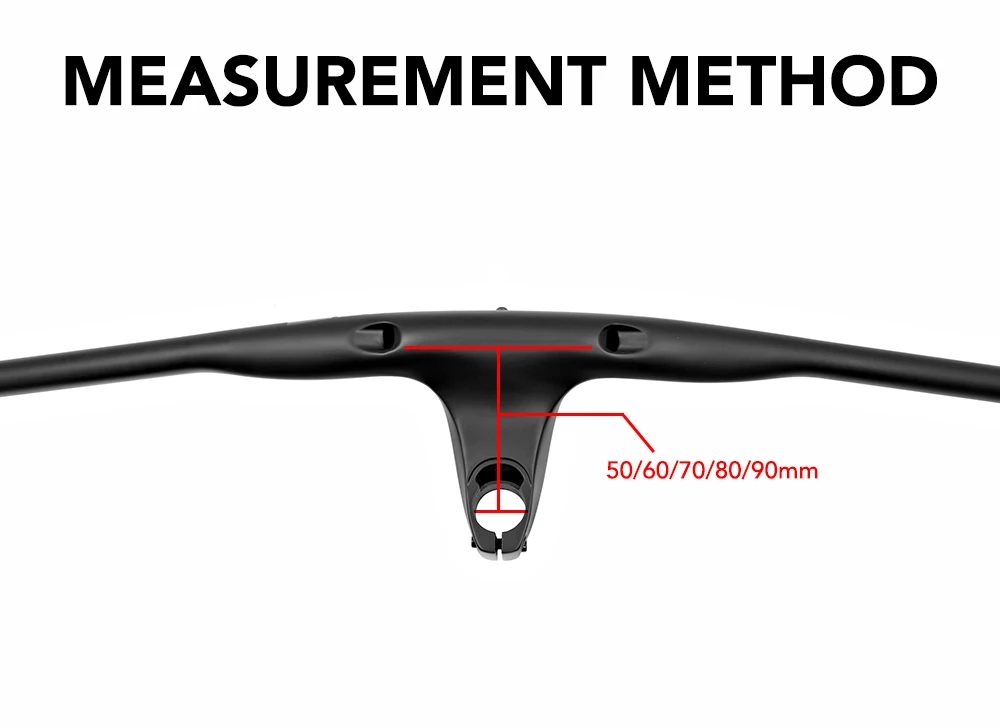 RACE Vollcarbon-Innenkabel mit integriertem Cockpit -17 °,50mm-90mm MTB/Kreuzlenker für XC mit Halterung, Lenkmaschine 28,6mm – Detail 6