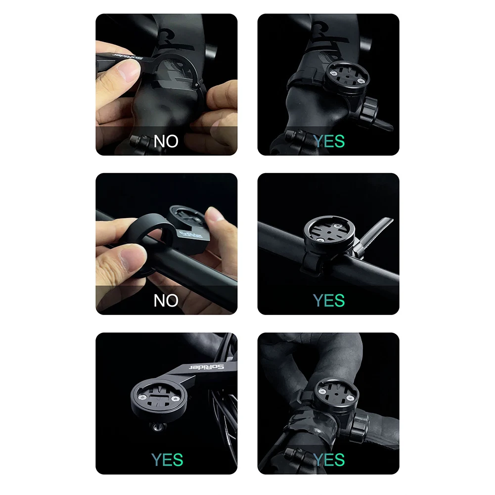 자전거 핸들 바 컴퓨터 홀더 스탠드, 조절 가능한 스톱워치 프론트 라이트 마운트 브래킷 어댑터, Garmin mtb용 로드 액세서리