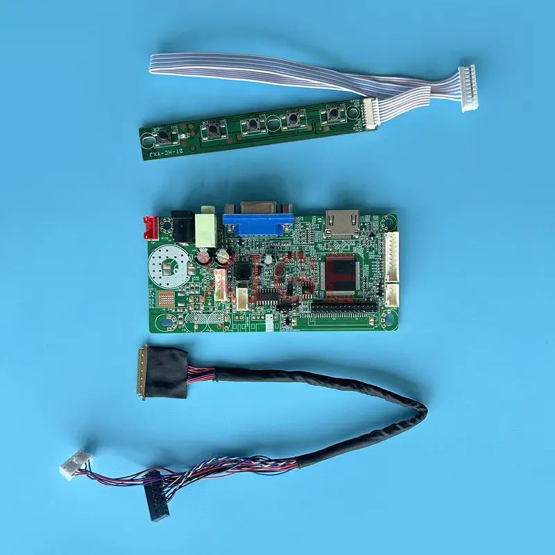 

Плата контроллера для ЖК-экрана HB156WX1 HT156WXB NT156WHM, совместимая с HDMI, комплект «сделай сам» 1366*768, VGA, 40-контактный LVDS монитор для ноутбука 15,6 дюйма