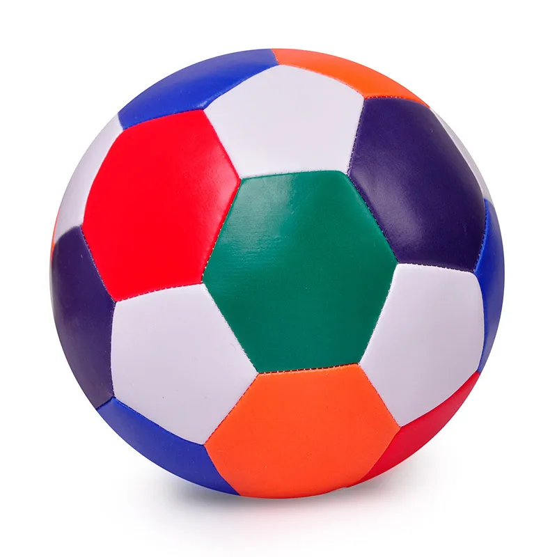 

Kids Soft Football Muti Colors MIni PU Soft Football Basketball Baseball Rugby Football Sports Toy 15cm