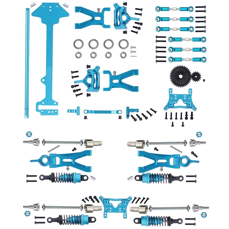 

1 Set Complete Upgrade Parts Kit For Wltoys A959 A969 A959-B A969-B A979-B K929-B 1/18 RC Car Replacement Accessories