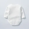 Baby Clothes 100% Cotton Long Sleeve Solid Baby Bodysuit for Boys Girls 0-24 Months Soft Unisex Onesie Romper Newborn Outfit 2