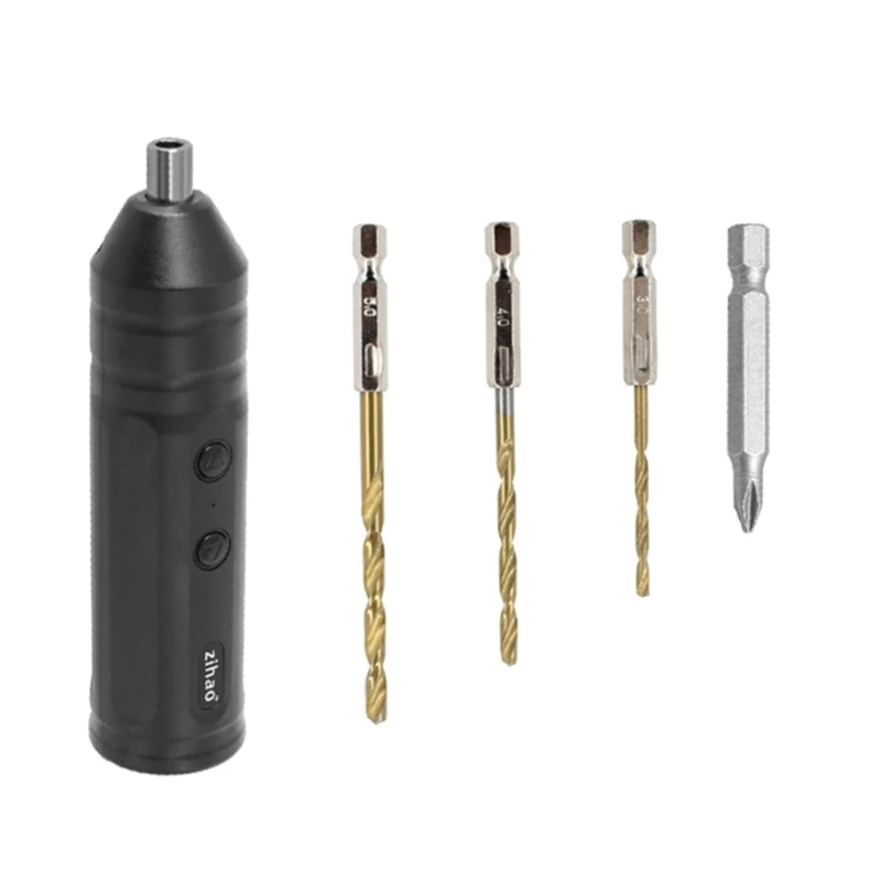 

Cordless Electric Screwdriver Portable Power Screwdriver Kit USB C Charging with LED Work Light for Repair Appliances