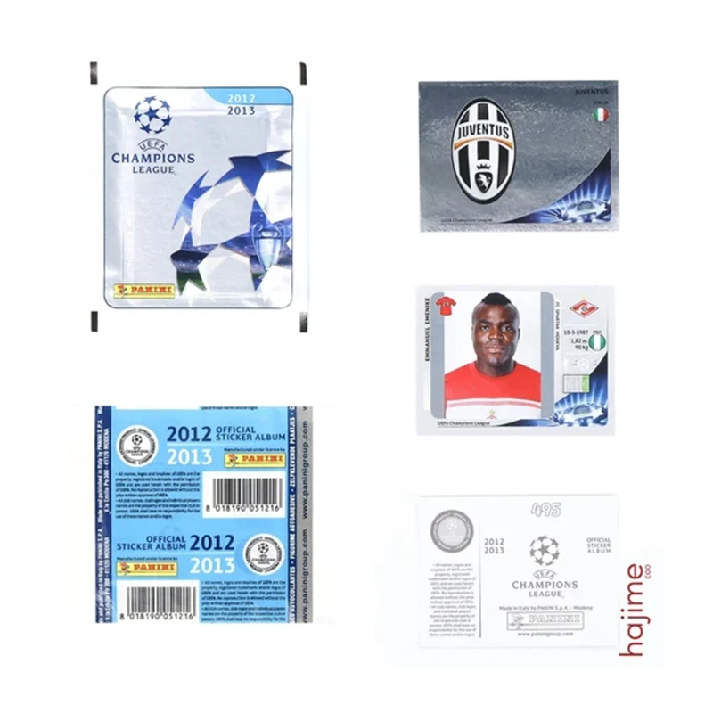 2012-13 Panini UEFA Champion League Stickers Display Box Sealed 50