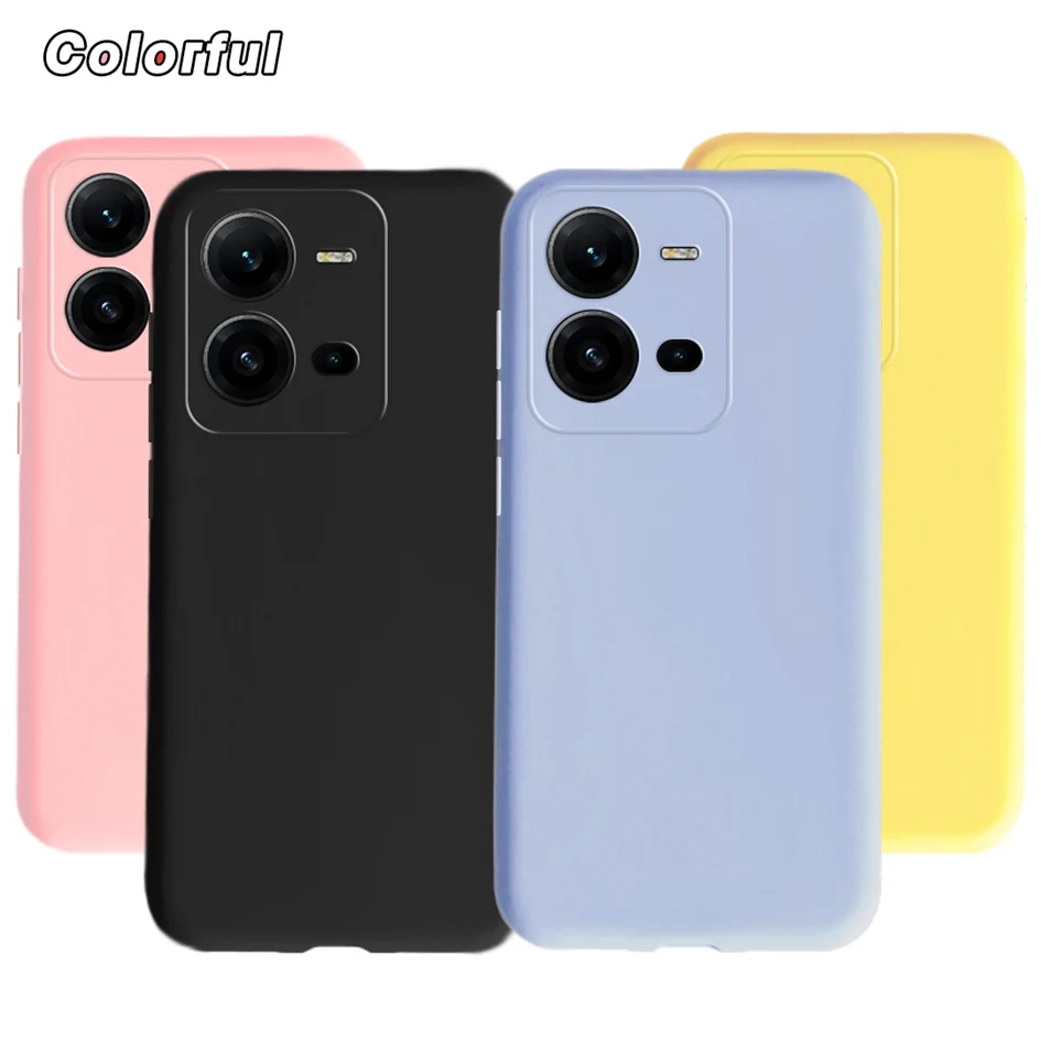 Silicone Shockproof TPU Phone Case - Soft Back Cover