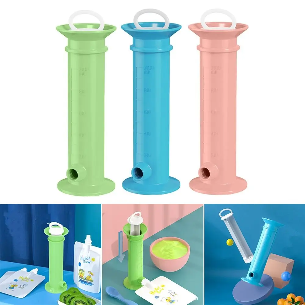 Baby Food Storage Containers Safe Toddlers Scale Baby Food Pouch Filler Food Dispenser Fruit Puree Pouch Filling Station portable food storage box food pouch