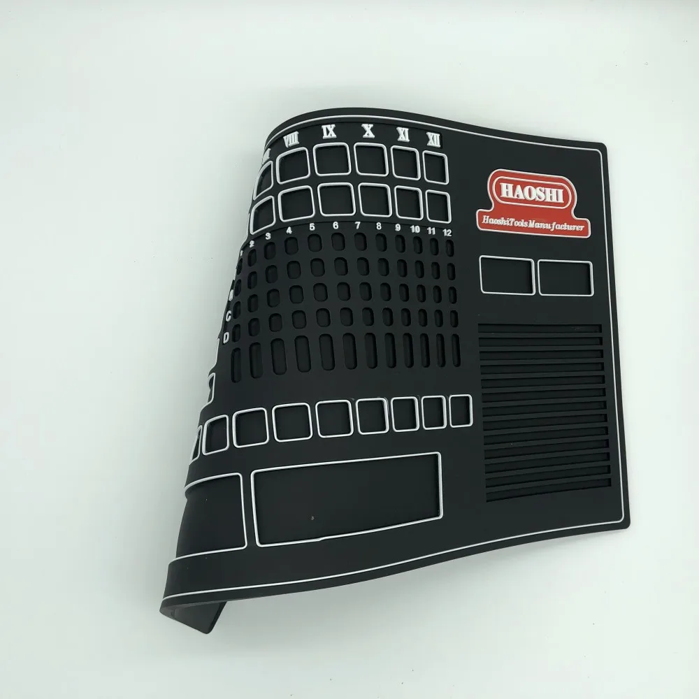 원래 하오시 고무 미끄럼 방지 고정 벤치 데스크 작업 매트, 자물쇠 제조공 도구 수리 매트 로트