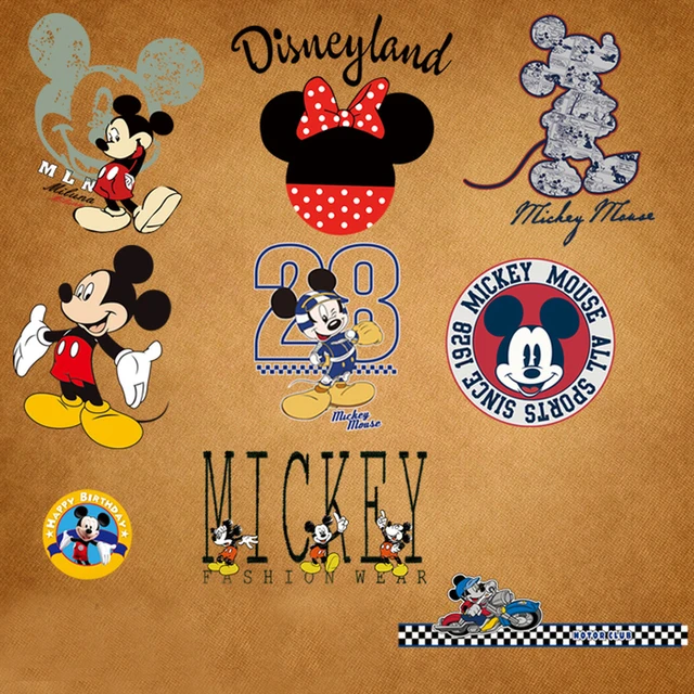 Cloth Paste Accessories Patches  Disney Iron Transfers Clothing - Disney  Patches - Aliexpress