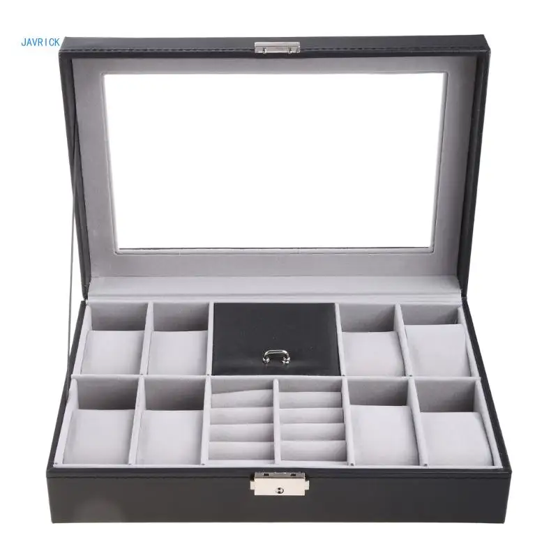 Watch Box Jewelry Box Watch Gift Box for Valentine Men Women Wristwatch Display Watch Storage for Case Travel