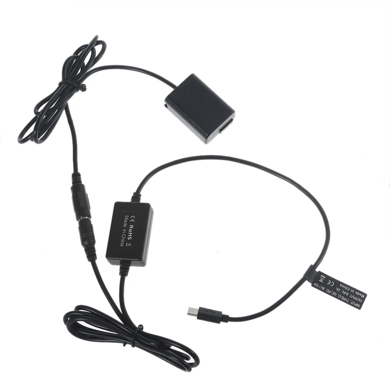 

NP-FW50 Type-C Cable PD Adapter for Son y A7R2, A7RII, A55, A5100