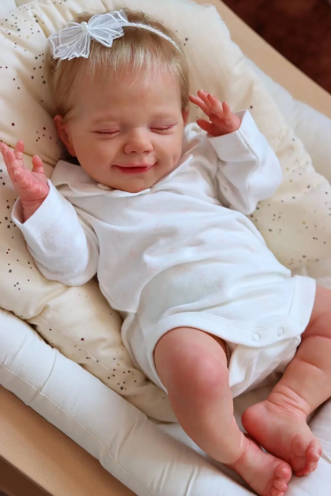 Reborn ベビードール 12インチ ホワイトスキン フルシリコンボディ 本物そっくり 新生児人形 誕生日プレゼント 3歳以上 | Gileutay 12インチ フルシリコン リボーン ベビードール