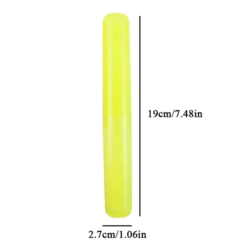 Toothbrush Head Protect Cover Tube Box Portable Case Storage Box Travel Camping Hiking Candy Color Reusable