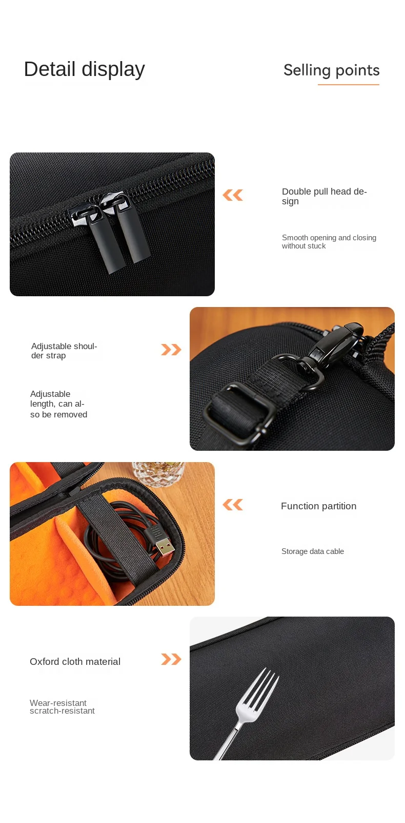 Damaite Harte EVA-Reise-Aufbewahrungsbox für JBL Charge 5, Schutzhülle für JBL Charge 5, tragbare kabellose Speake-Tasche – Detail 7