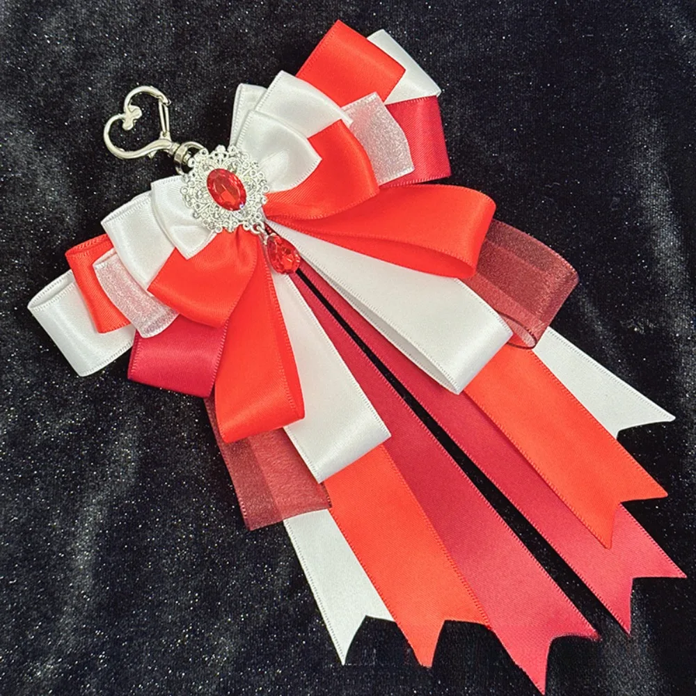 Schoolbags Ribbon Bow Pendant Double Layer Bag Charm Itabag DIY Pendant ...