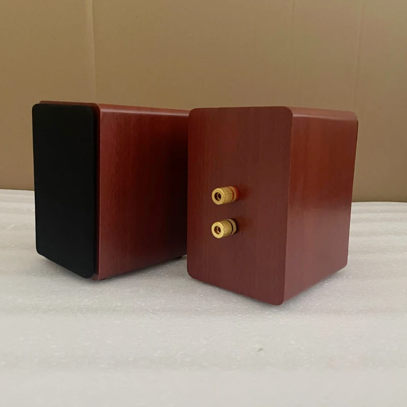 KYYSLB 3 Inch Full Frequency Speaker Amplifier Wooden Fever Passive Bookshelf Speaker Diy Computer Audio HIFI LoudSpeaker