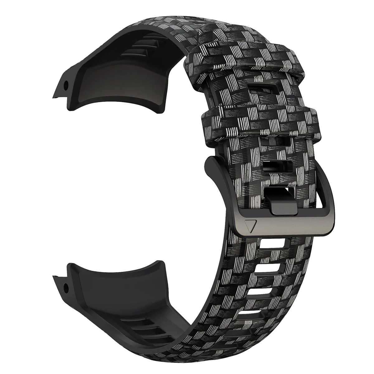 Camouflage Printed Silicone Strap for Sports Watch Bracelets