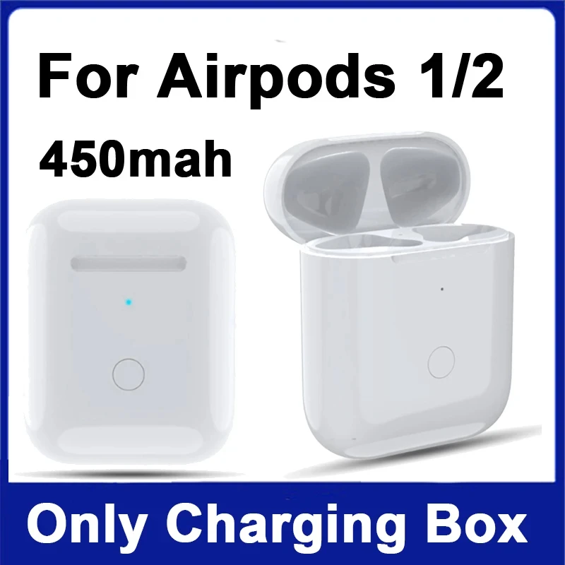 

Беспроводной зарядный бокс для Airpods 1/2/3 Pro со встроенным индикатором Bluetooth, Сменное зарядное устройство для наушников, для Airpods, всплывающие устройства