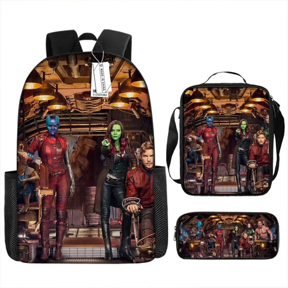 Style 43 + three-piece set (17-inch backpack + shoulder bag + pencil case)