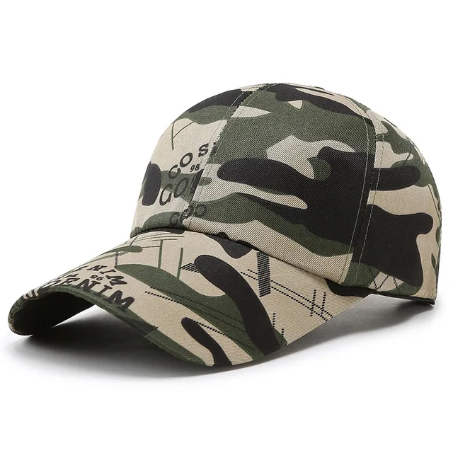 Adjustable Baseball Cap Tactical Summer Sunscreen Hat Camouflage Military Army Camo Airsoft Hunting Camping Hiking Fishing Caps_voghion.com