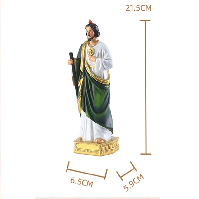 Pásztor Jézus Figura Vallási Dekoráció Katolikus Szobrok Dísz Az Otthoni Szobor Díszdekoráció Js22 - Image 6