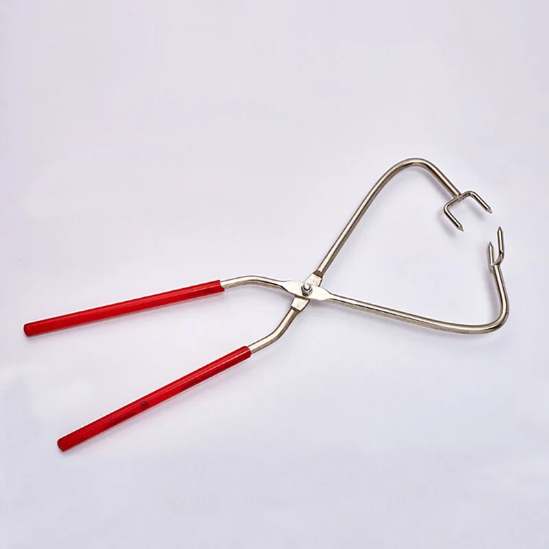 Stainless Steel Caliper Metal Pottery Clamp Clay Sculpture Dipping Tongs Pottery Kiln Hand Clamp Clay Modeling Ceramics Tool pottery sculpting tools,clay sculpting tools,pottery tools,clay craft tool