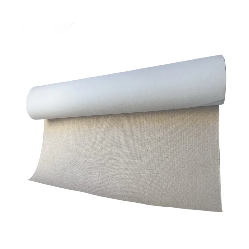 Linen Blended Canvas Roll Oil Painting Canvas Professional For Oil Painting Acrylic Pigments And Art Artistic Creation 3M