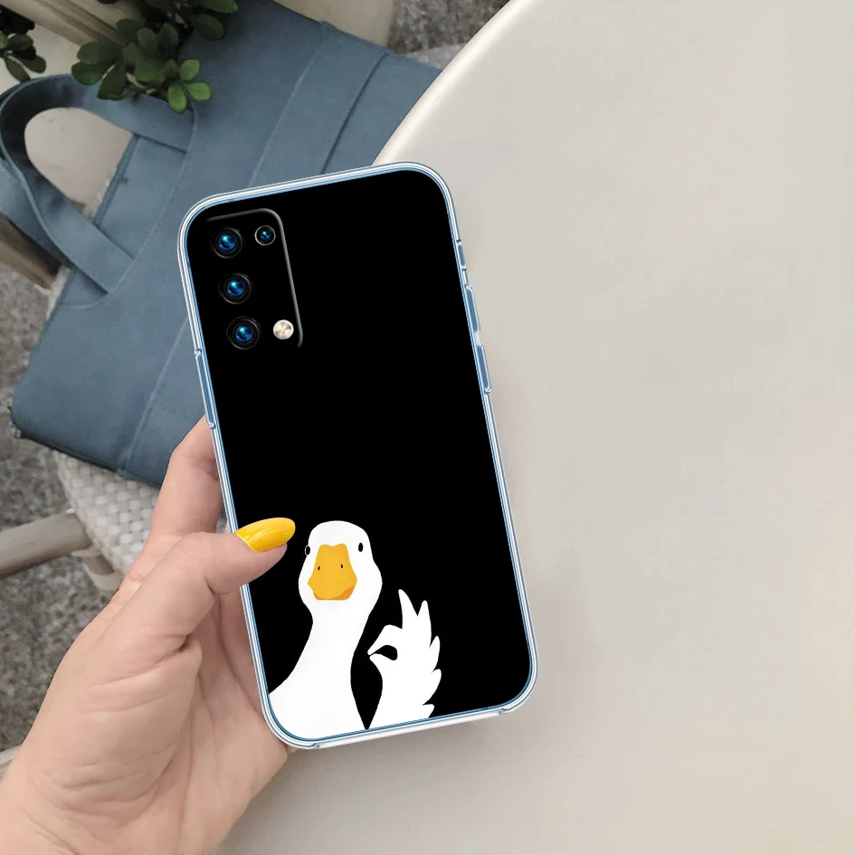 QT17 DUCK Cartoon High-End Phone Case