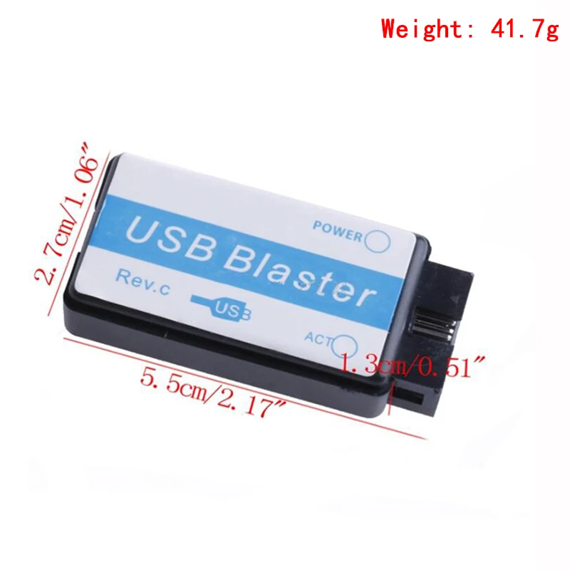 USB Blaster Mini 10-Pin JTAG Connection Cable for CPLD FPGA NIOS JTAG Programmer Support All ATLERA Device
