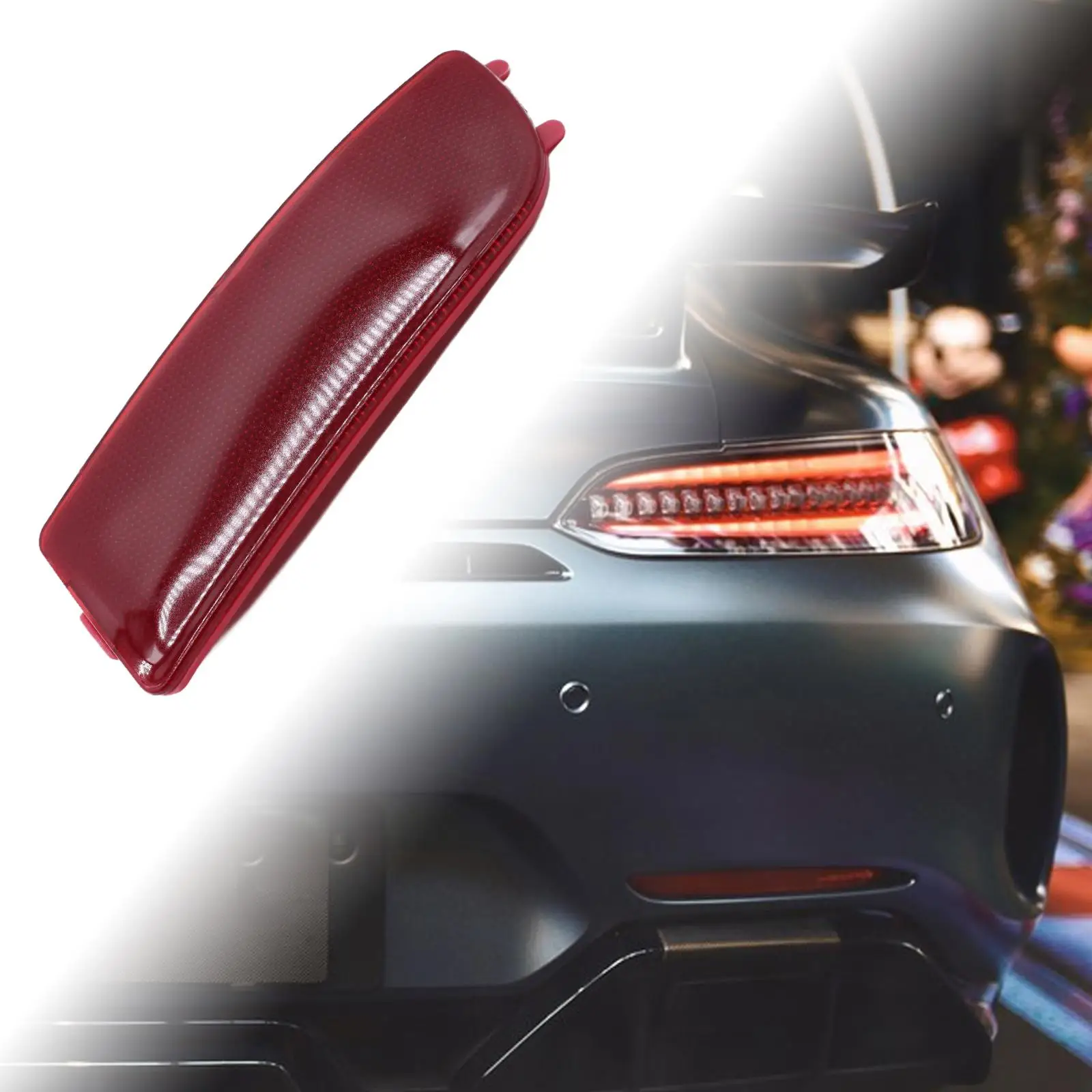 

Автомобильный Красный отражатель на задний бампер 2E0945105A для Volkswagen Crafter 30-50 06-16