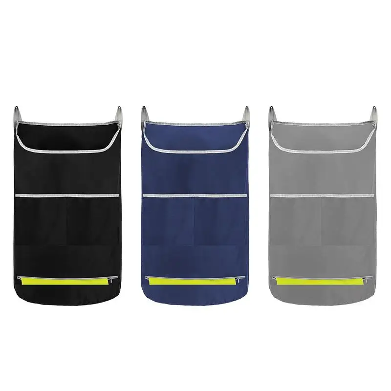 

Dirty Clothes Hang Bag Dirty Laundry Basket Multi-Pocket Laundry Clothes Hamper Bag Storage Bag Organizers For Bathroom Clothes