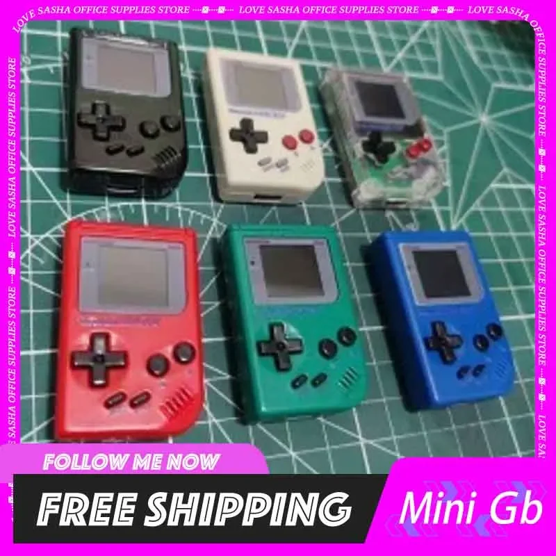 Mini Gb Game Classic Nostalgic Portable Handheld Game Console Custom Tf Card 100+ Game For Gameboy Games Birthday Gifts