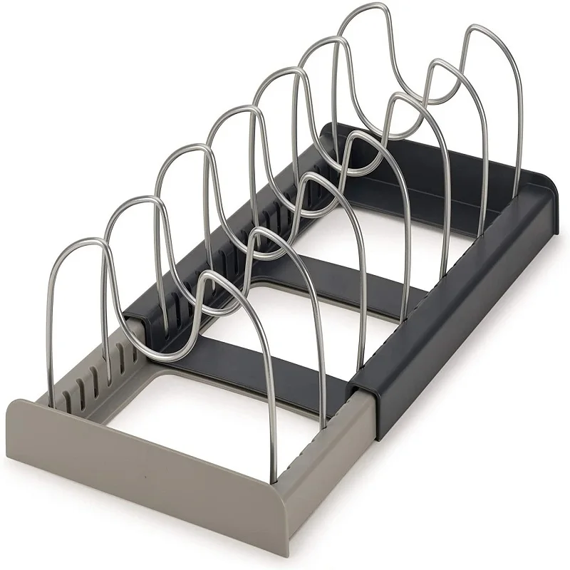 

Kitchen M Type Pot Lid Holder Organizer Countertop Telescopic Storage Rack Drainer Dish Tray Telescopic Drawer Kitchen Supplies