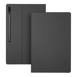 Smart Magnetic Stand Cover with Pencil Holder and Auto Sleep/Wake - Tab S7 S8 11 - inch (Black)