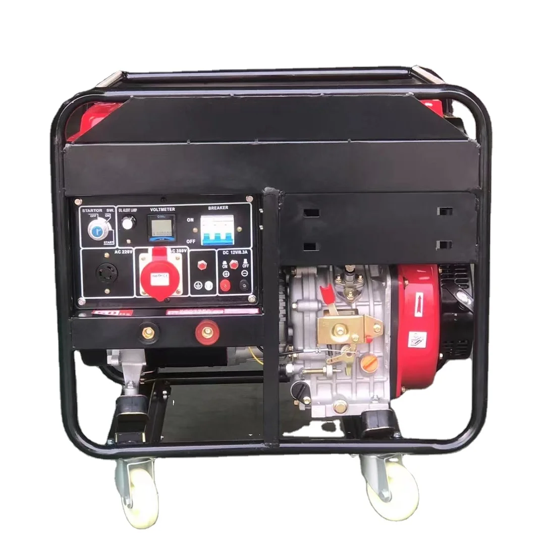 

5kw 8kw electric welding machine 200A 250A Power generation and welding