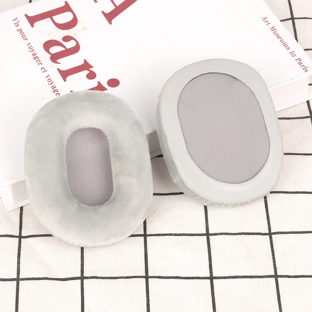 Premium Leather Ear Pads Replacement for Headphones - Comfortable Sponge Foam Upgrade