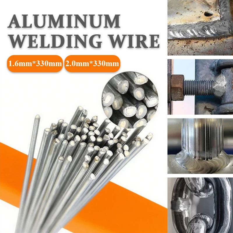 New Aluminum Welding Rods Low Temperature Aluminum Brazing Wire Easy Melt Aluminum Welding Wires for Stainless Steel Copper Iron