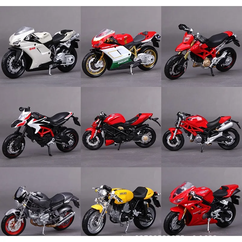 

Модель мотоцикла Kawasaki Ducati уличный автомобиль, модель спортивного автомобиля, красивое украшение, подарок, игрушка, подарок для детей на день рождения, 1: 18