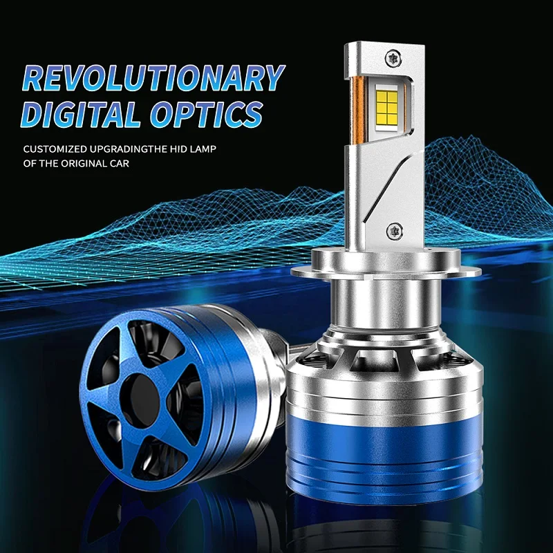 

F7 LED Headlight Bulb 160W H4 H1 H8 H9 H11 Car LED Headlamp 9005 HB3 9006 HB4 9012 LED Bulb Double copper tube Fog Light 24000LM