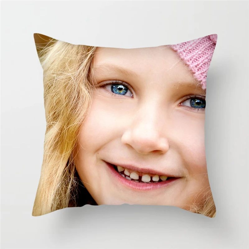 Description Picture 6 of itemCustom Cushion Cover DIY Customized Throw Pillow Home Decorative Square Wedding Pets Baby Print Pillowcase Drop Shipping