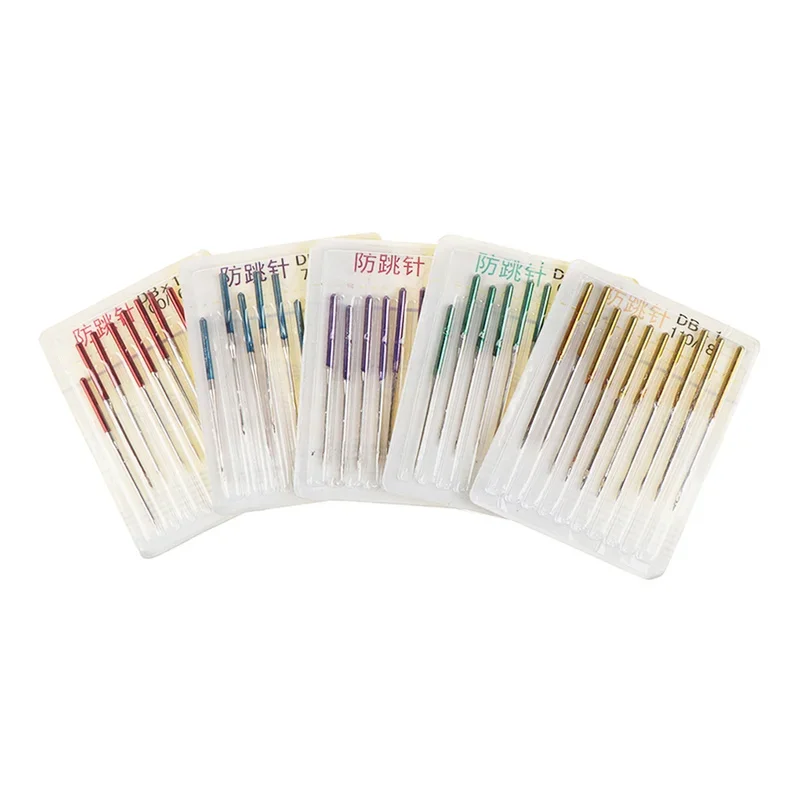 Sewing Needle 10Pcs/Pack Anti-jump DBX1 Elastic Stretch Cloth Industrial Accessories