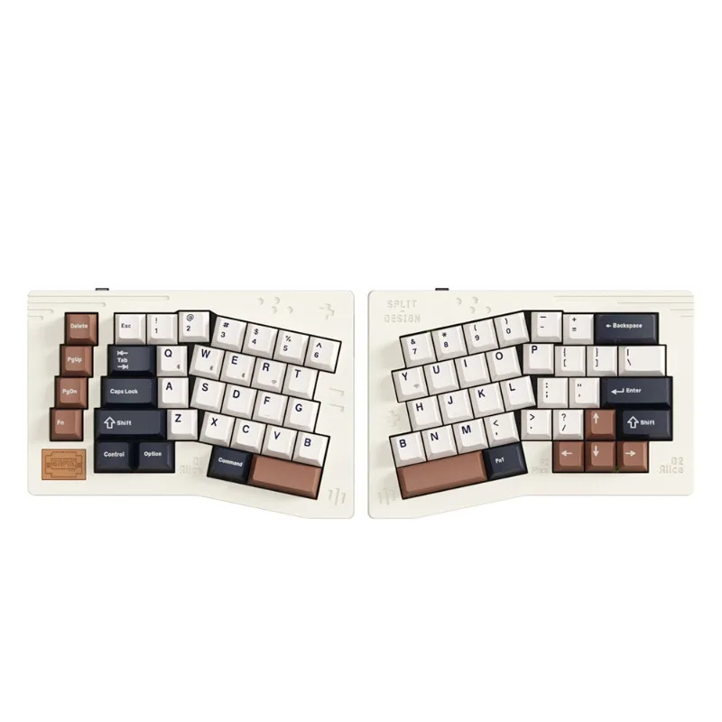 Keychron Z11 울트라 스플릿 기계식 키보드 무선 트라이 모드 듀얼 8K 알루미늄 합금 바디 저지연 게이밍 키보드 사무용