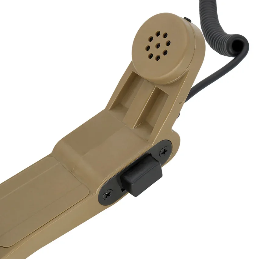 Tactical Headset Adapter Tactical PTT H250 PTT 2-pin Kenwood Plug Military Handheld Microphone Tactical Walkie Talkie PTT