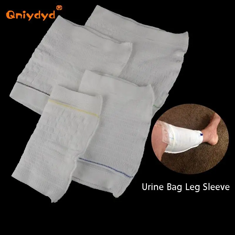 Urine Bag Holder Leg Sleeve Breathable and Elastic for Urine Drainage Bags Strap Holder Urinary Incontinence Supplies S M L XL urine collection bag