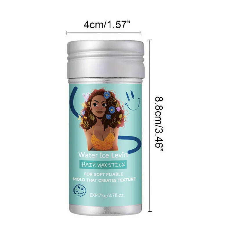 Hair wax stick genuine broken hair finishing cream 75g broken hair artifact male and female styling wax spot