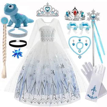 Elsa Princess Lace Dress 1