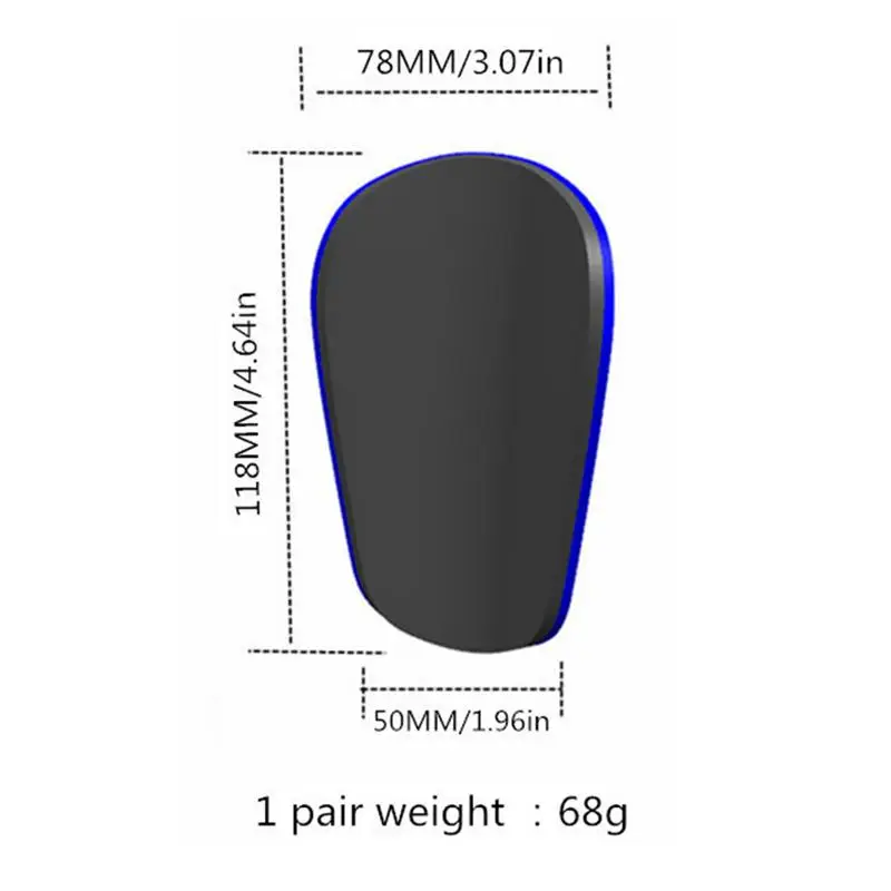 Shin Guards Protective Gear Calf Protector Soccer 2X Shin Pads For Adults