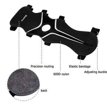 1-4pcs Nylon Arm Guard - Archery Bow Arrow Practice Forearm Protector - Sleeve Archery Accessories t 5